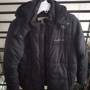 Calvin Klein jacket size large for boys